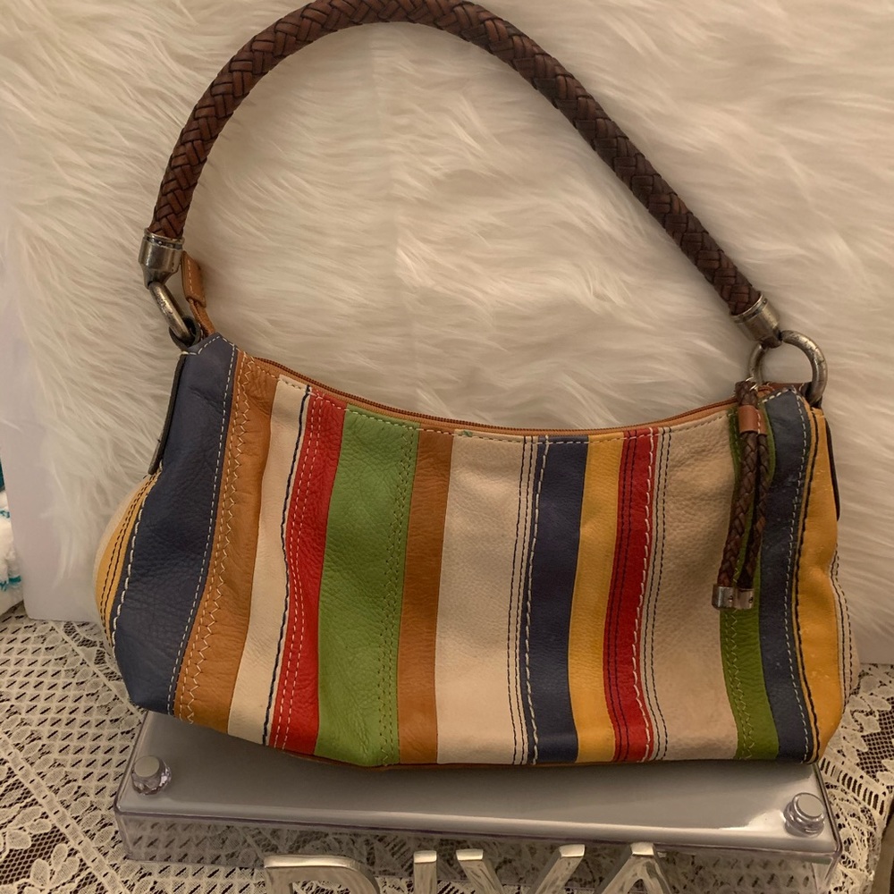 Fossil Medium Leather Vintage Handbag 75082